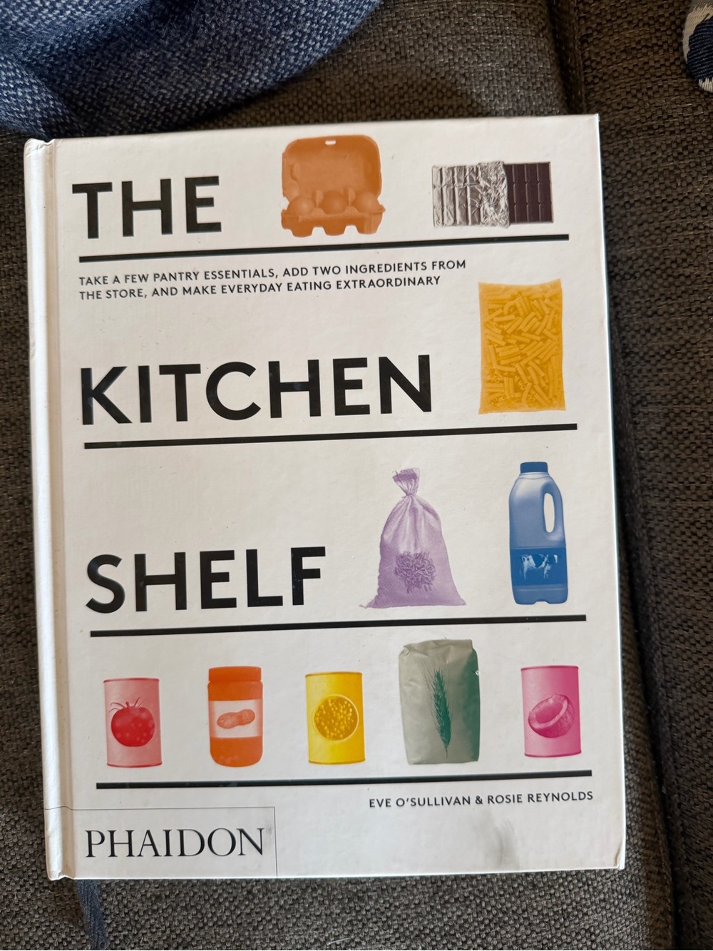 Phaidon The Kitchen Shelf Cookbook - White Cover